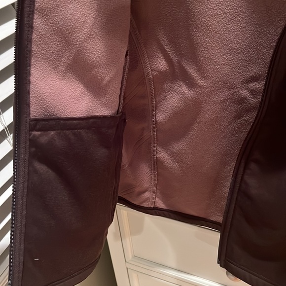 Columbia Womens Brown Jacket w Zipper / Fleece Lined - Picture 5 of 6
